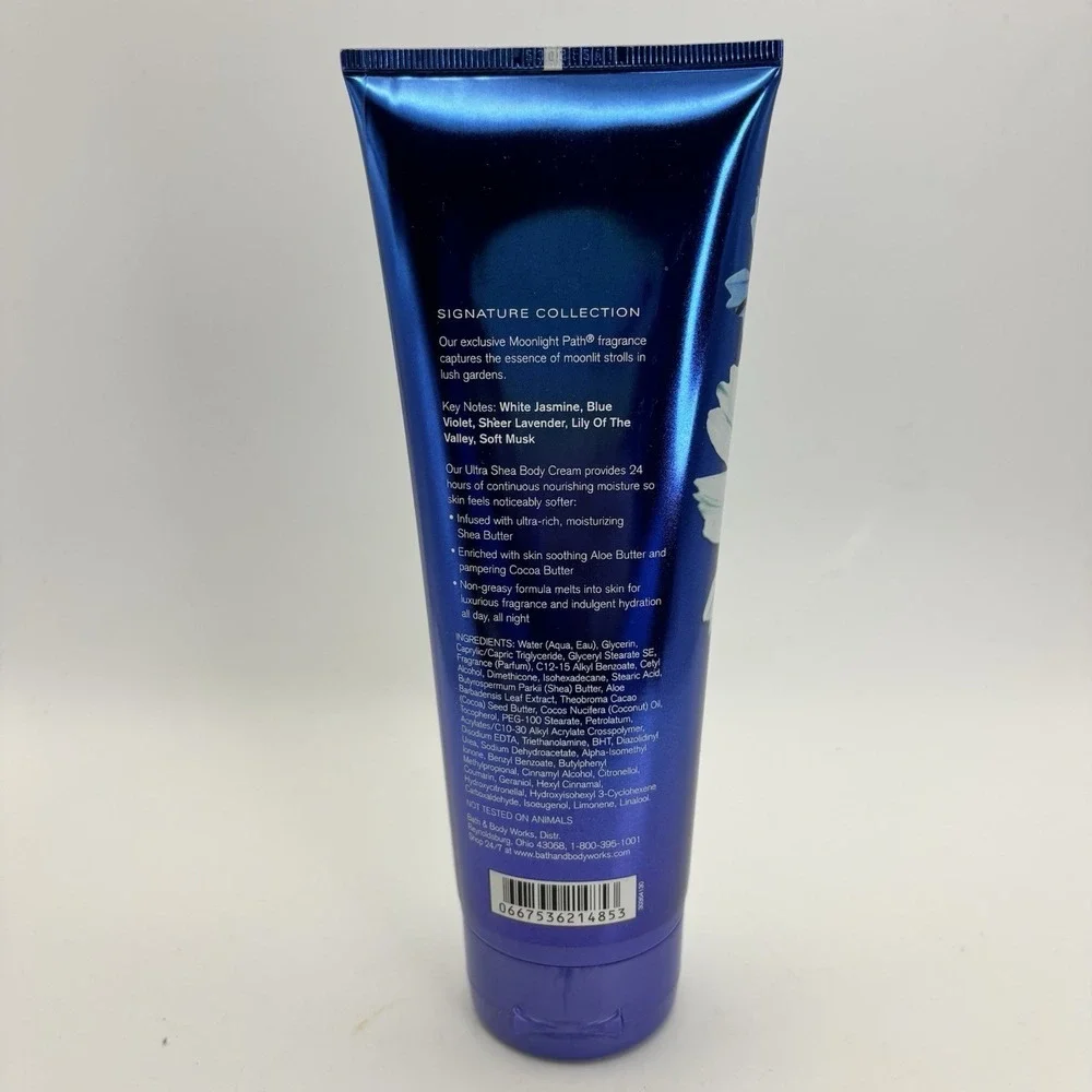 NEW Bath and Body Works‎ MOONLIGHT PATH Ultimate Hydration Body Cream 8 OZ